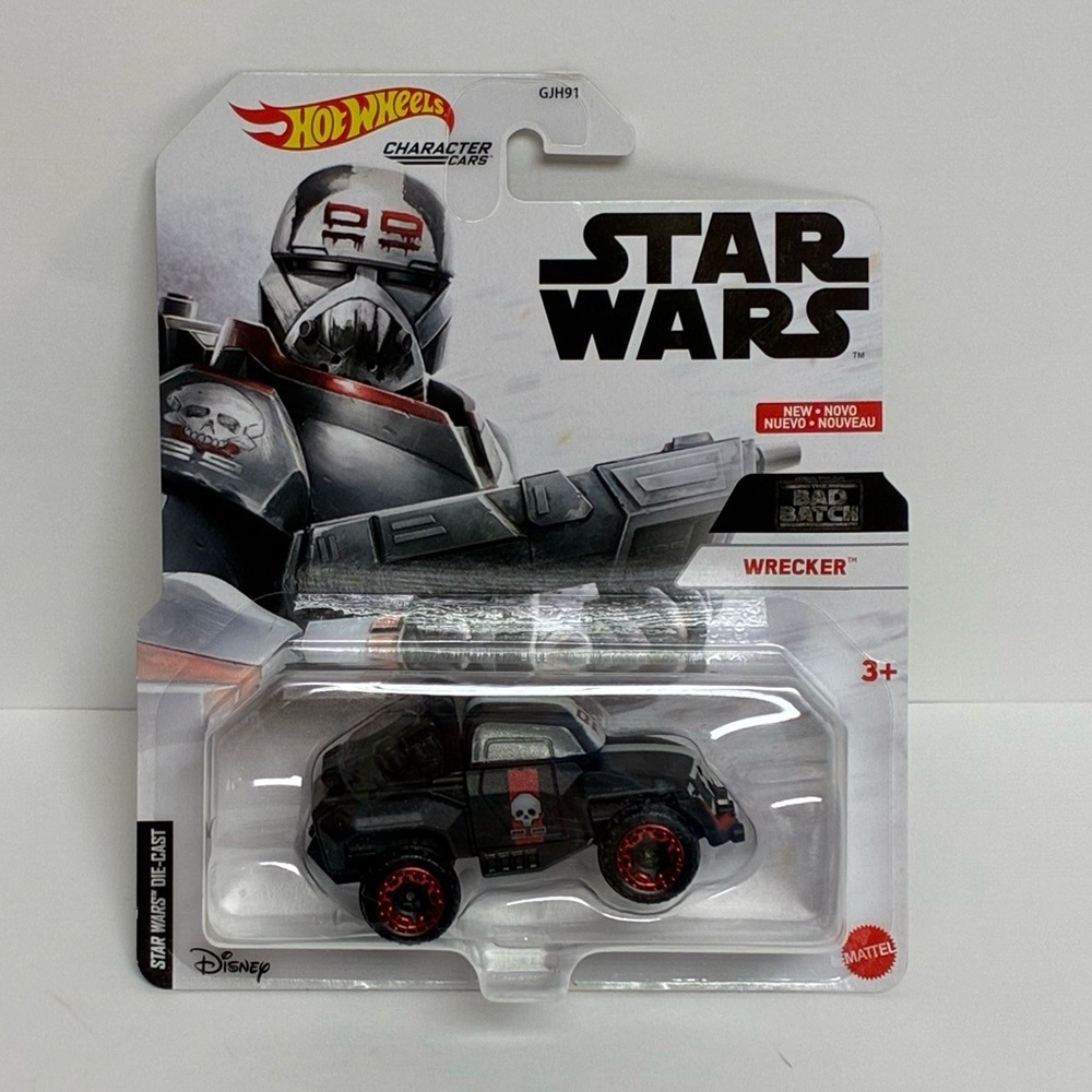 Hot Wheels Star Wars The Bad Batch Wrecker Character Car GJH91 2020 NEW